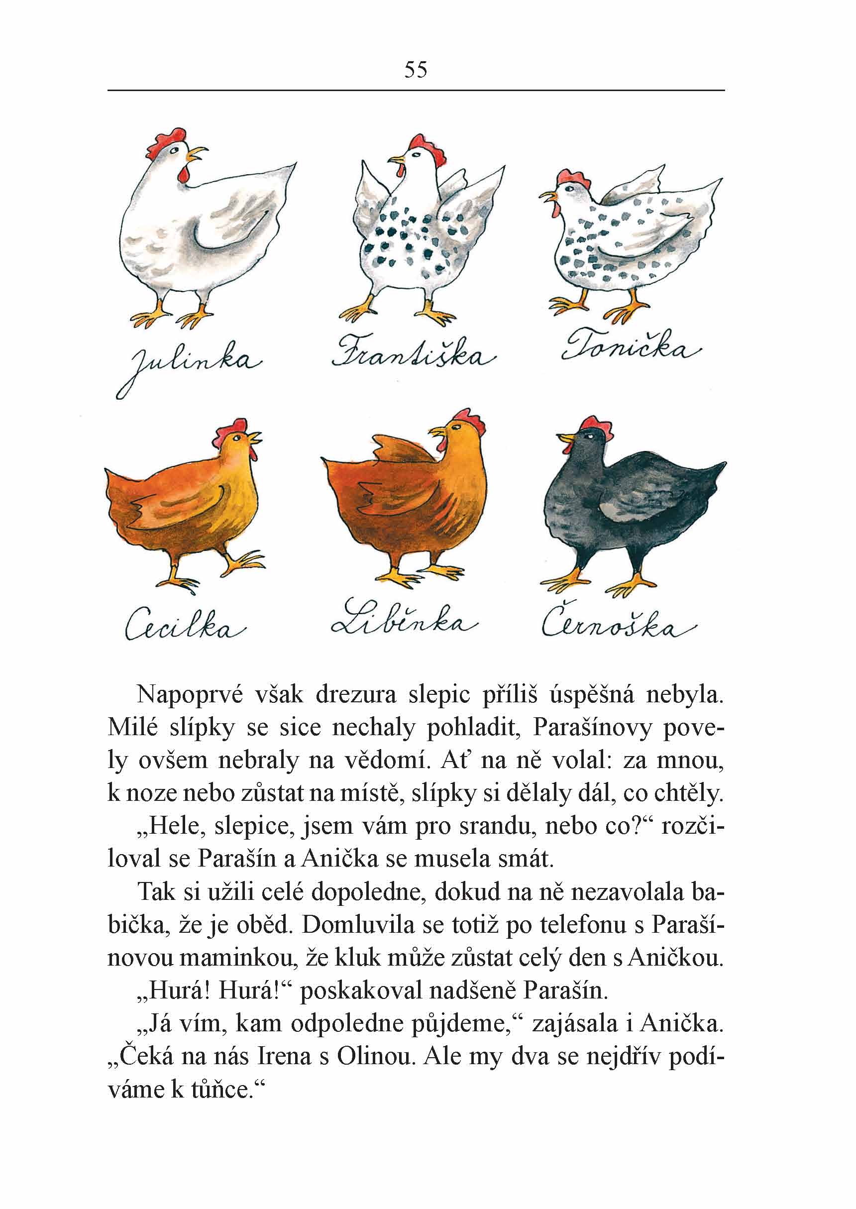 Anička a Velikonoce