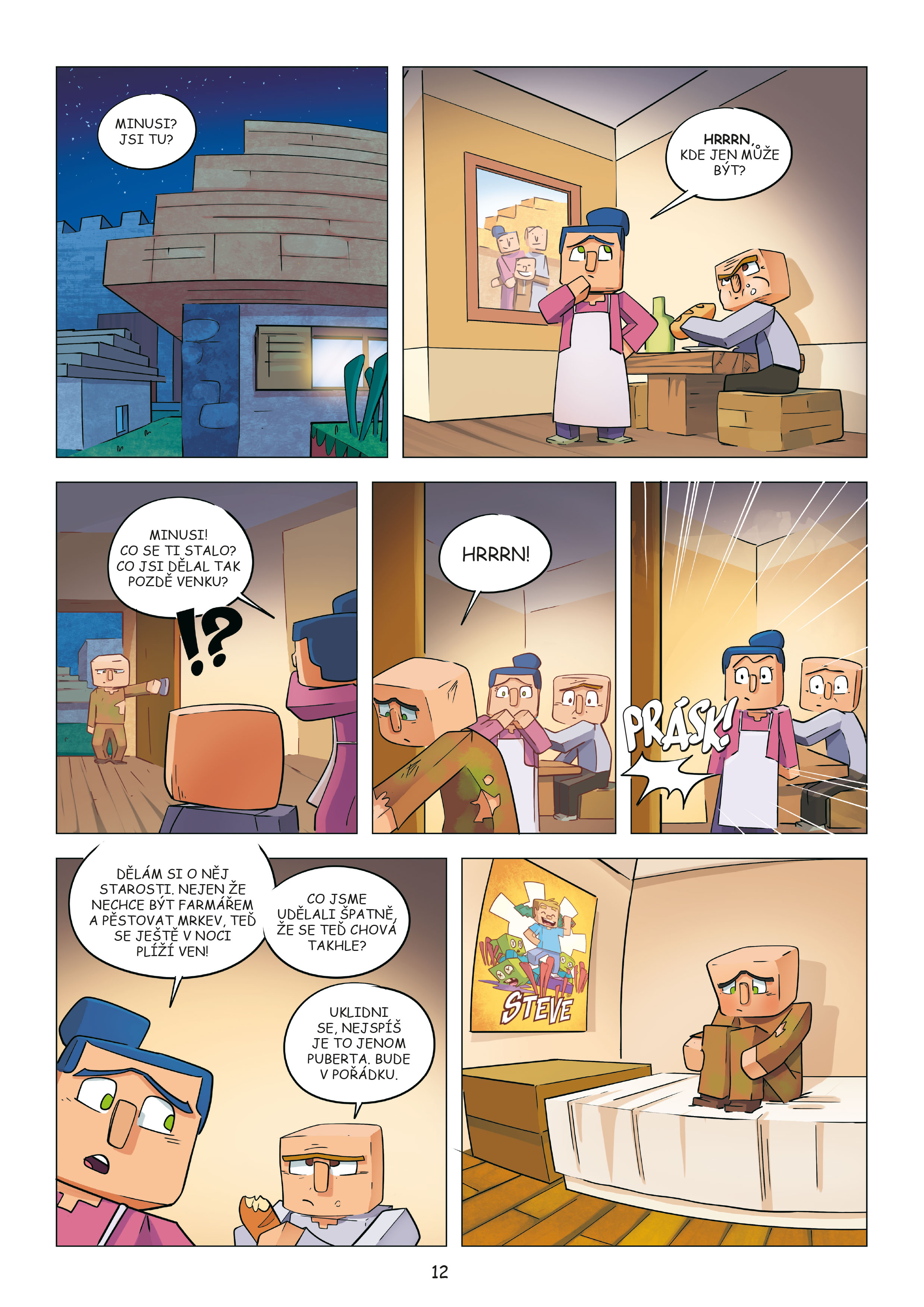 Deník malého Minecrafťáka: komiks komplet 1