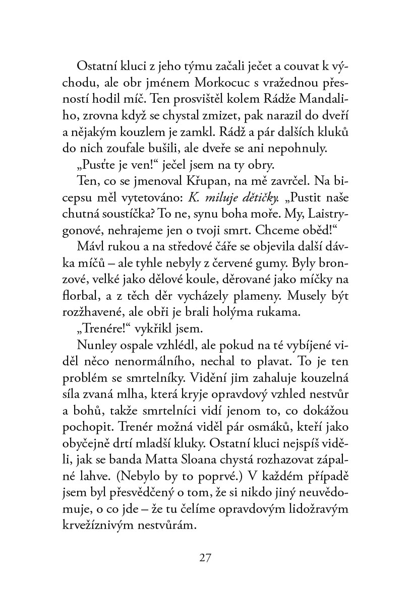 Percy Jackson - Moře nestvůr