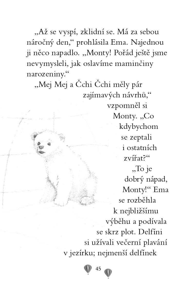 Ema a její kouzelná zoo - Snaživý medvídek