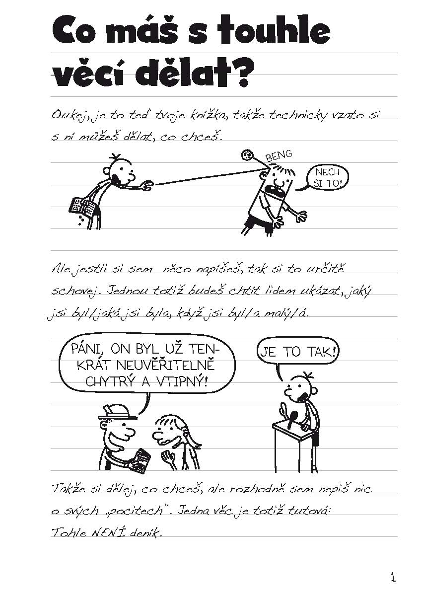 Můj (nový) vlastní deník malého poseroutky