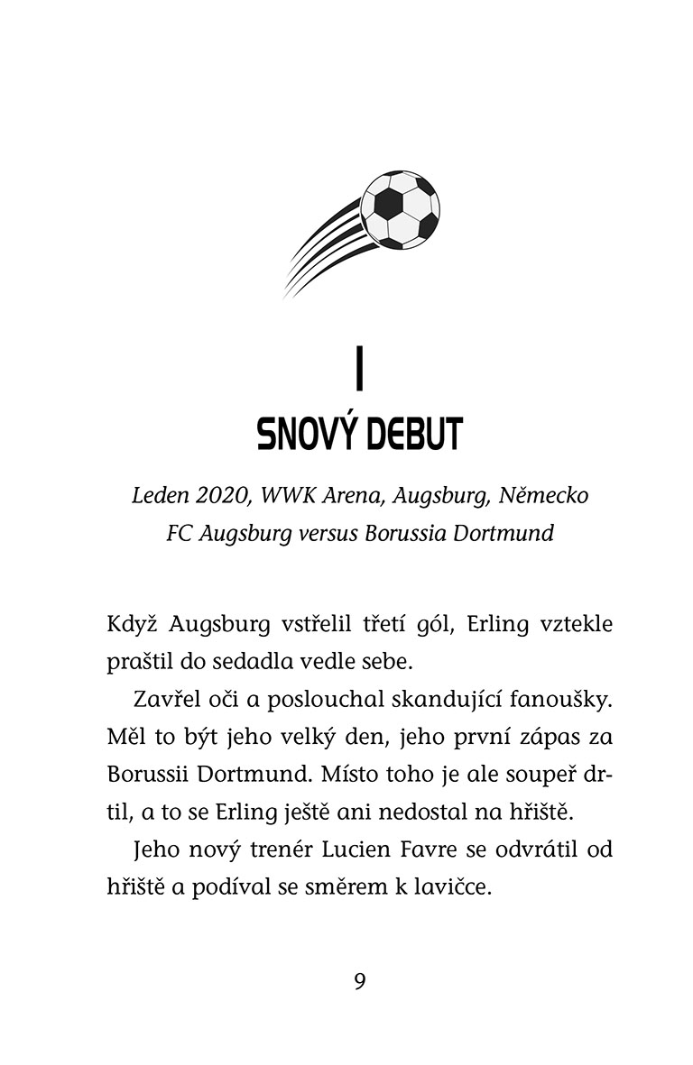 Hvězdy fotbalového hřiště - Haaland