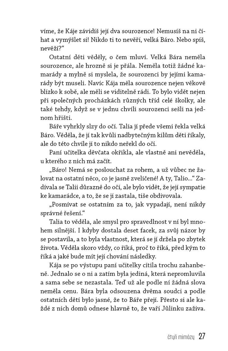 Čtyři mimózy