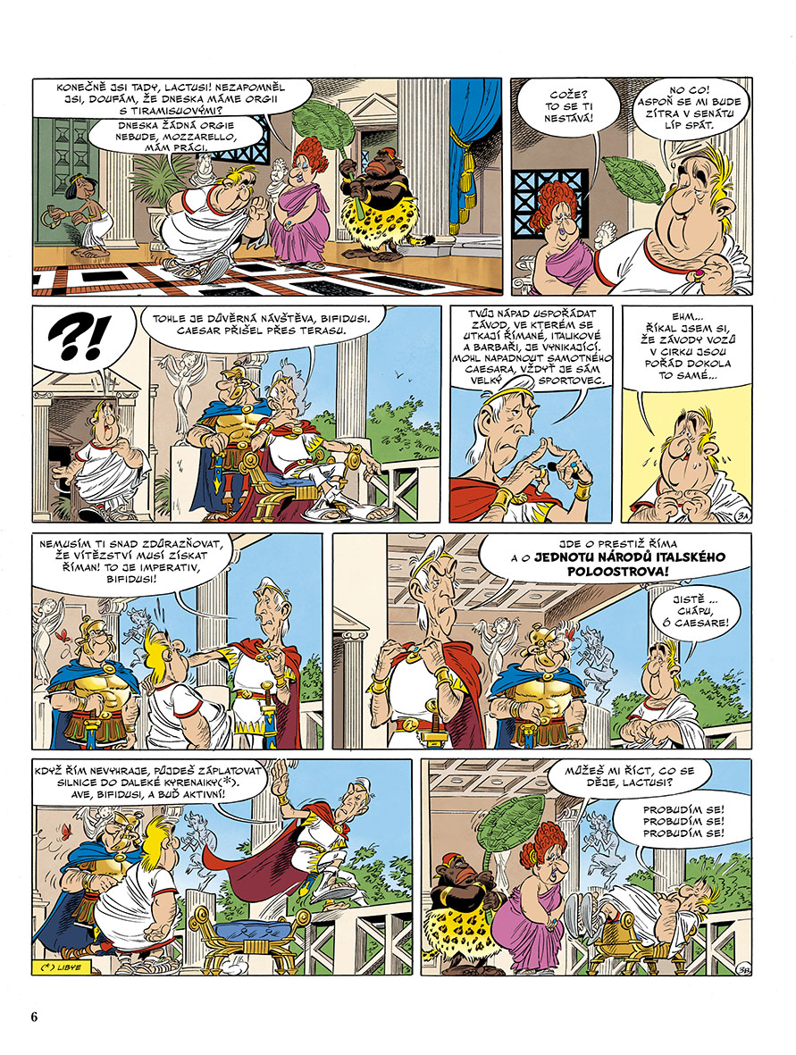 Asterix 37 - Asterix v Itálii