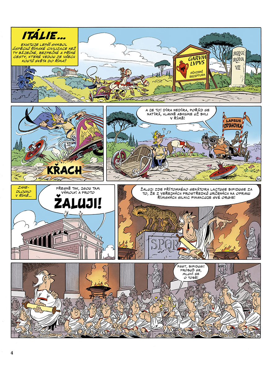 Asterix 37 - Asterix v Itálii