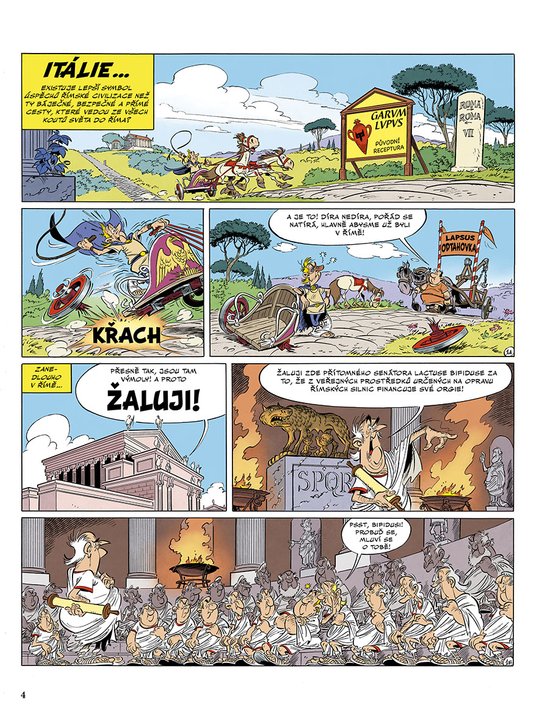 Asterix 37 - Asterix v Itálii