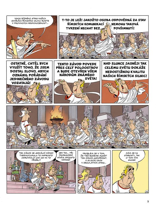 Asterix 37 - Asterix v Itálii
