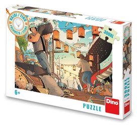 Puzzle 300XL Najdi 10 předmětů Přístav