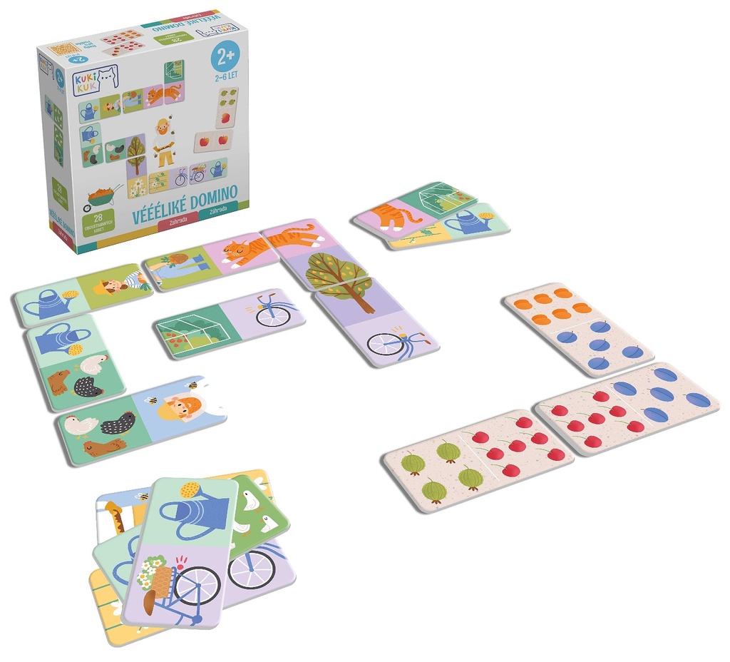 Véééliké domino Zahrada