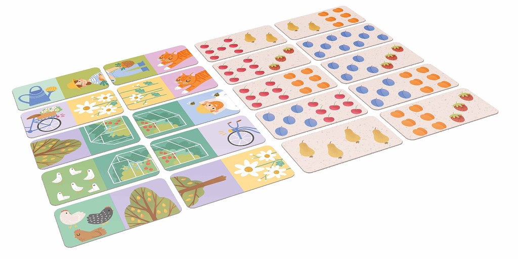 Véééliké domino Zahrada