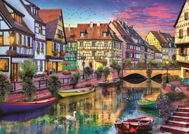 Puzzle Colmar, Francie 2000 dílků