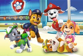 Puzzle Tlapková patrola Ve světě štěňat 60 dílků