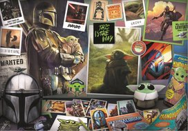 Puzzle The Mandalorian Grogu 1000 dílků