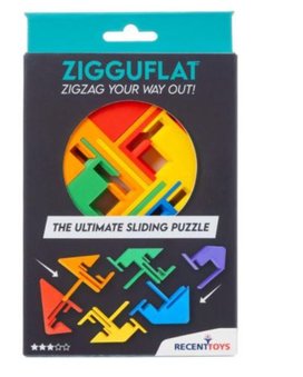 Hlavolam Recenttoys Zigguflat Puzzle