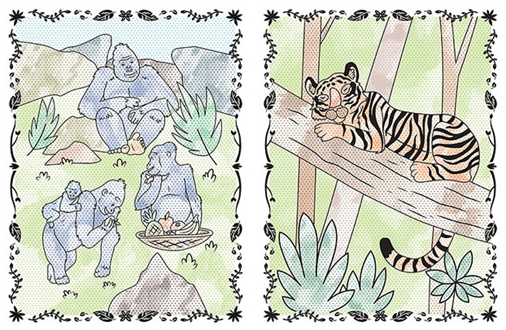 Maluj vodou A4 ZOO