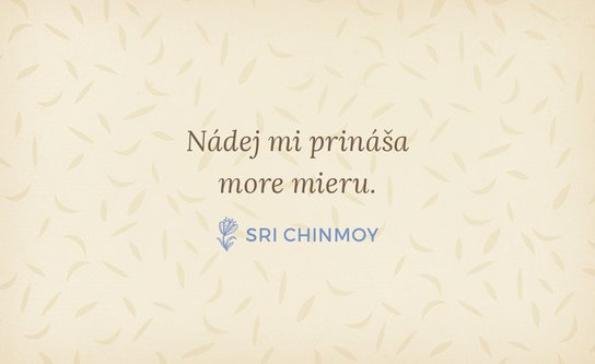 Nádej s dreveným stojančekom