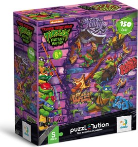 Puzzle Želvy Ninja Do akce 150 dílků