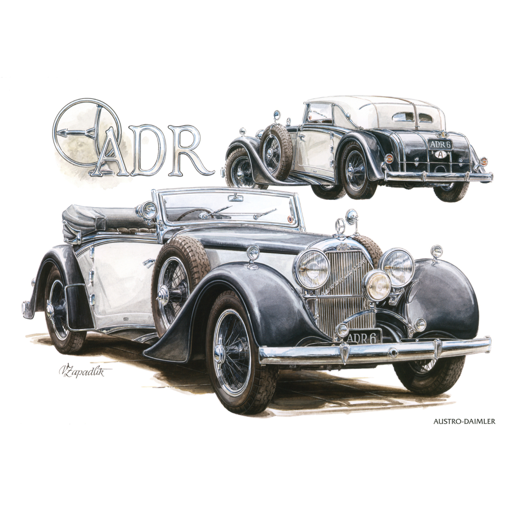 Classic Cars 2025 – nástěnný kalendář