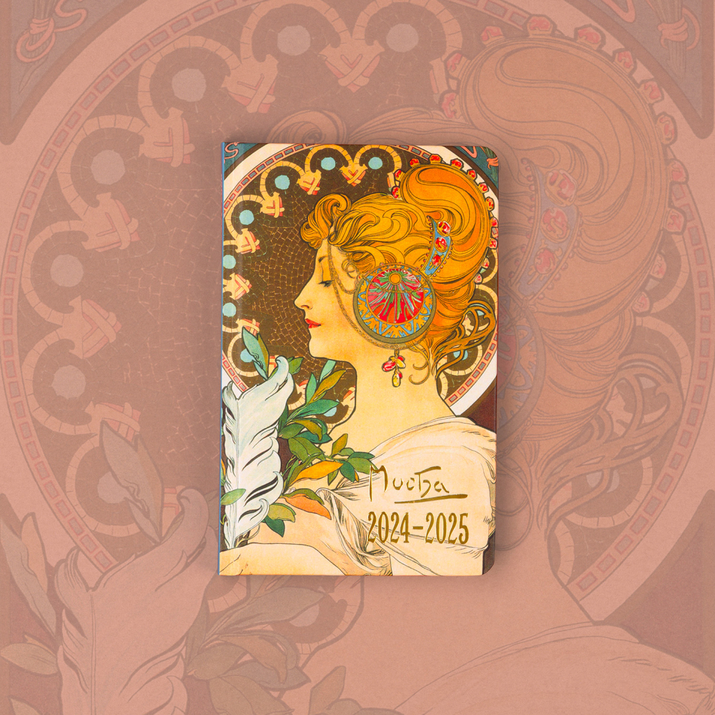 18měsíční diář Petito 2024/2025 Alfons Mucha