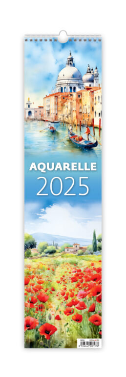 Aquarelle 2025 - nástěnný kalendář