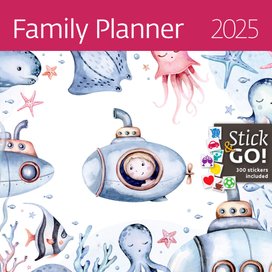 Family Planner 2025 - nástěnný kalendář