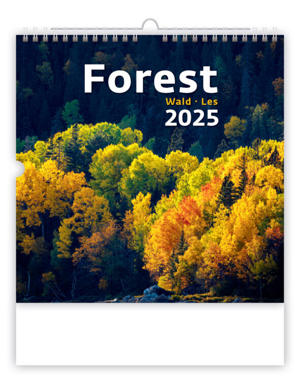 Les 2025 - nástěnný kalendář
