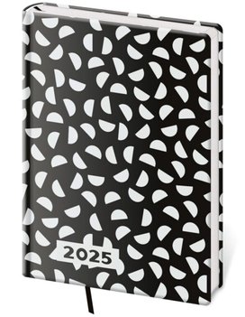 Týdenní diář 2025 A5 Vario Lyra B&W