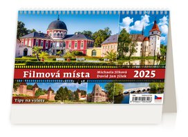 Filmová místa 2025 - stolní kalendář