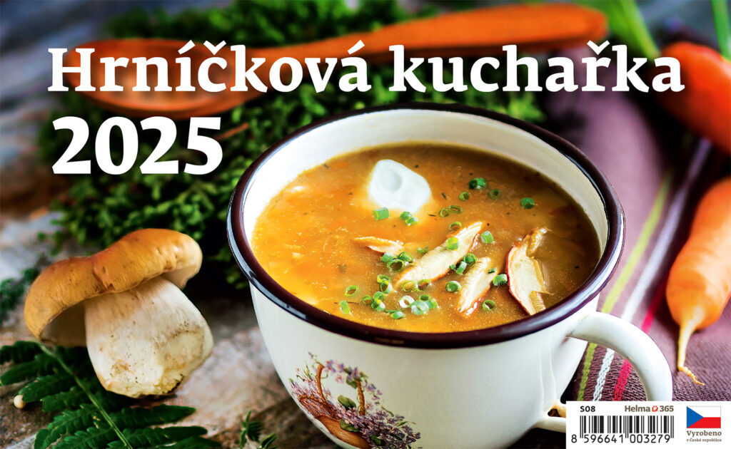 Hrníčková kuchařka 2025 - stolní kalendář