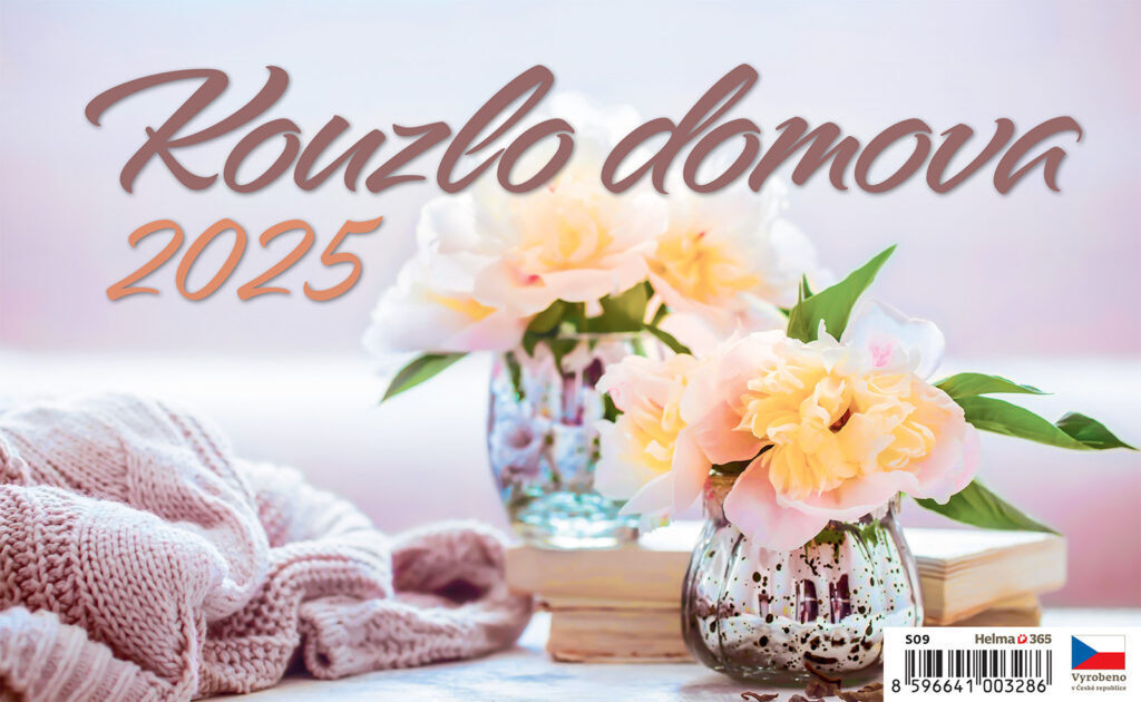 Kouzlo domova 2025 - stolní kalendář