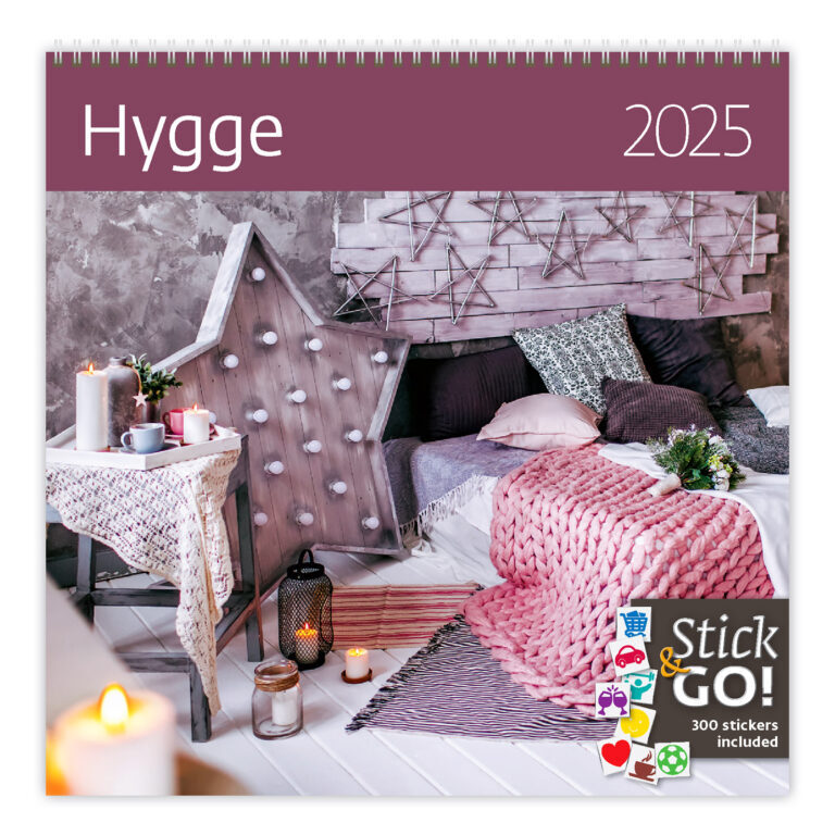 Hygge 2025 - nástěnný kalendář