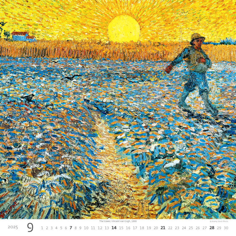 Impressionism 2025 - nástěnný kalendář