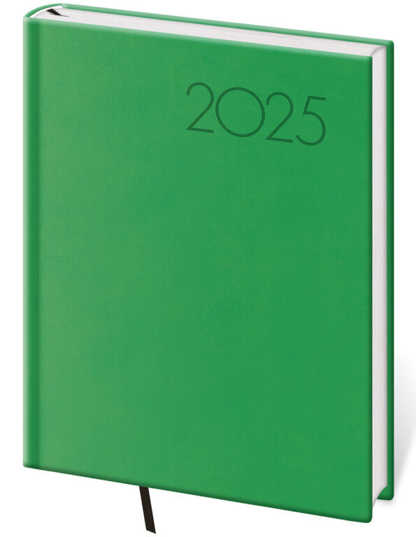 Denní diář 2025 B6 Print Pop světle zelený