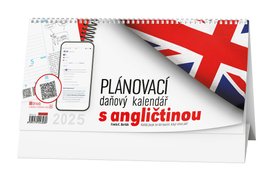 Plánovací daňový kalendář s angličtinou - stolní kalendář