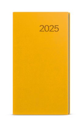 Týdenní diář 2025 Jakub Vivella kapesní okrová