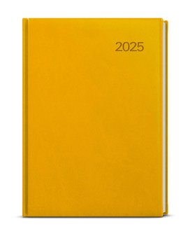 Týdenní diář 2025 Oskar Vivella A5 okrová