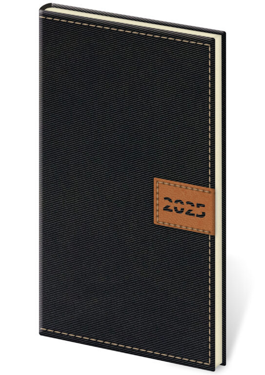 Kapesní diář 2025 Toledo černý