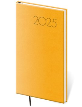 Kapesní diář 2025 Print Pop žlutý