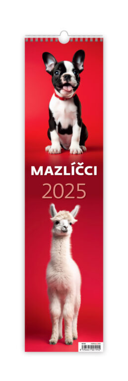 Mazlíčci 2025 - nástěnný kalendář