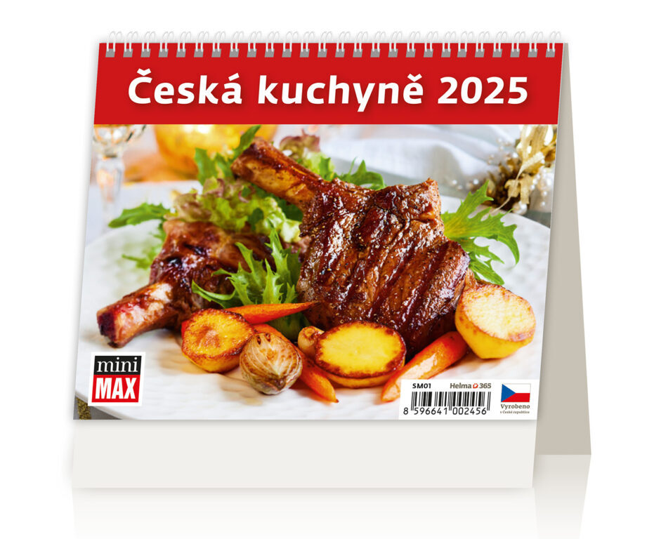 Česká kuchyně 2025 - stolní kalendář