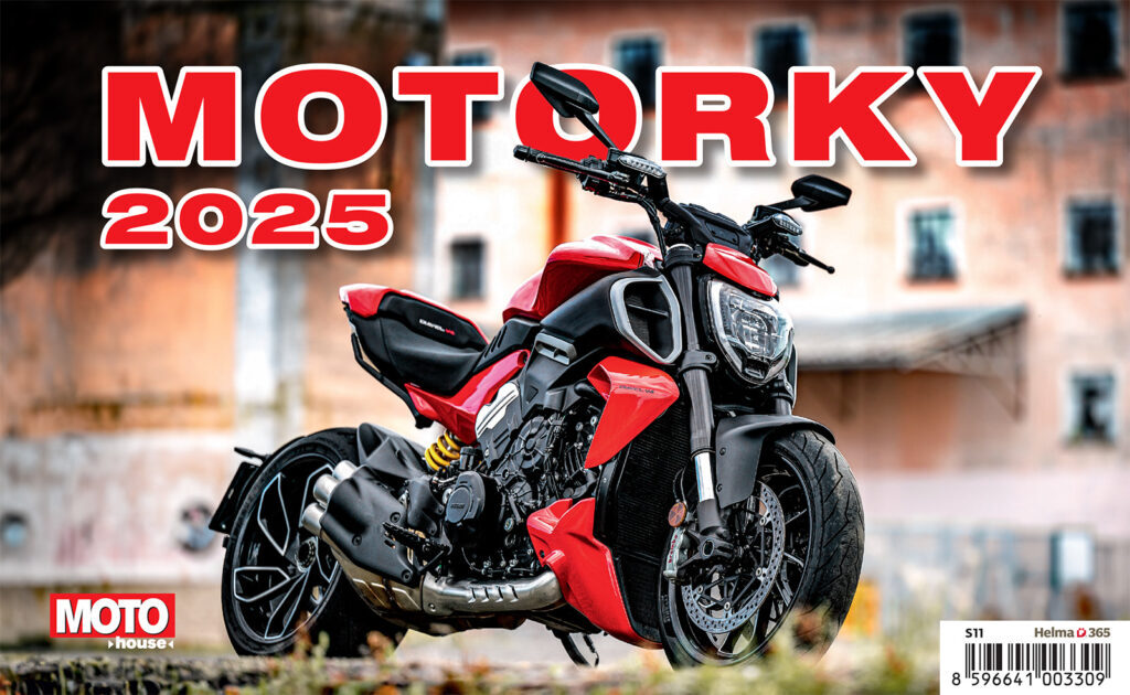 Motorky 2025 - stolní kalendář