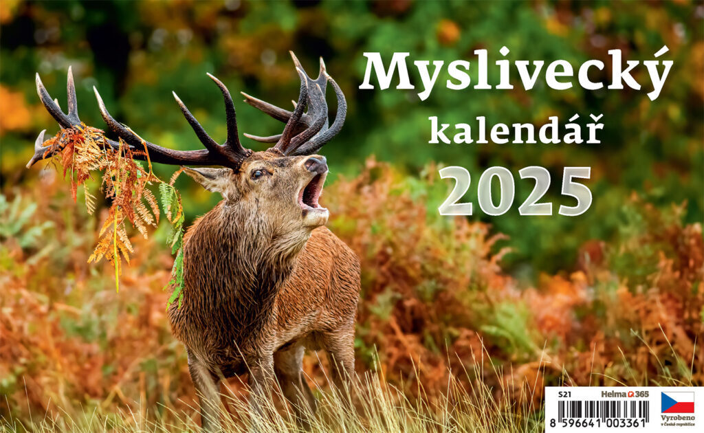 Myslivecký kalendář 2025 - stolní kalendář