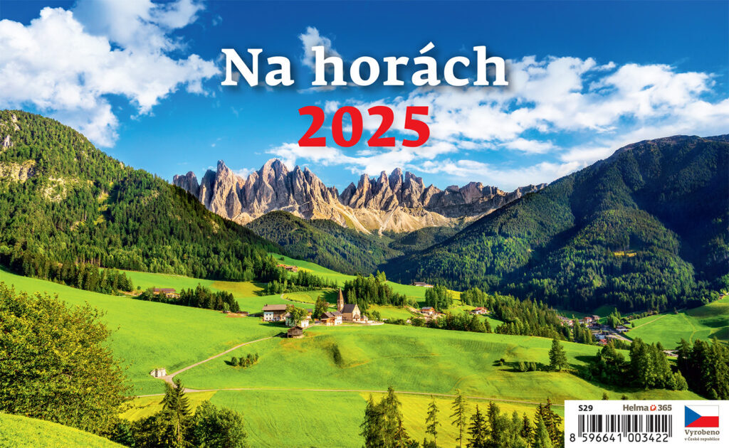 Na horách 2025 - stolní kalendář