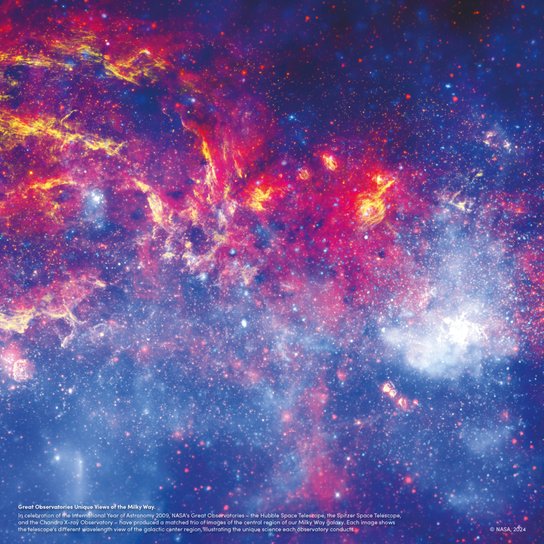 NASA 2025 - nástěnný kalendář