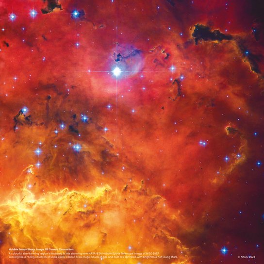 NASA 2025 - nástěnný kalendář