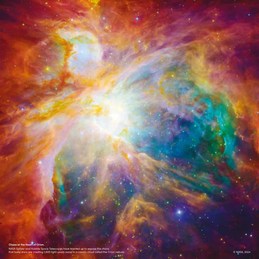 NASA 2025 - nástěnný kalendář