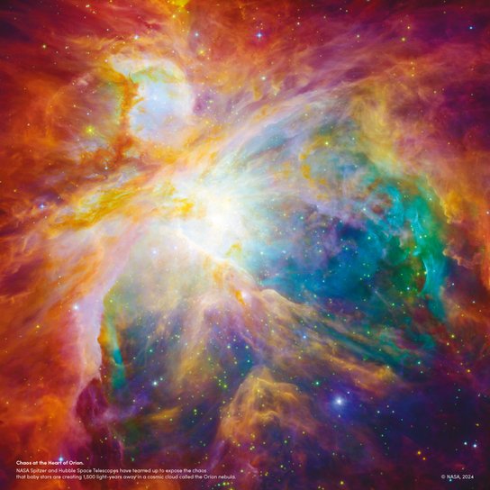 NASA 2025 - nástěnný kalendář