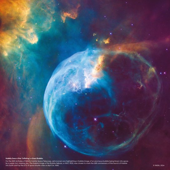 NASA 2025 - nástěnný kalendář