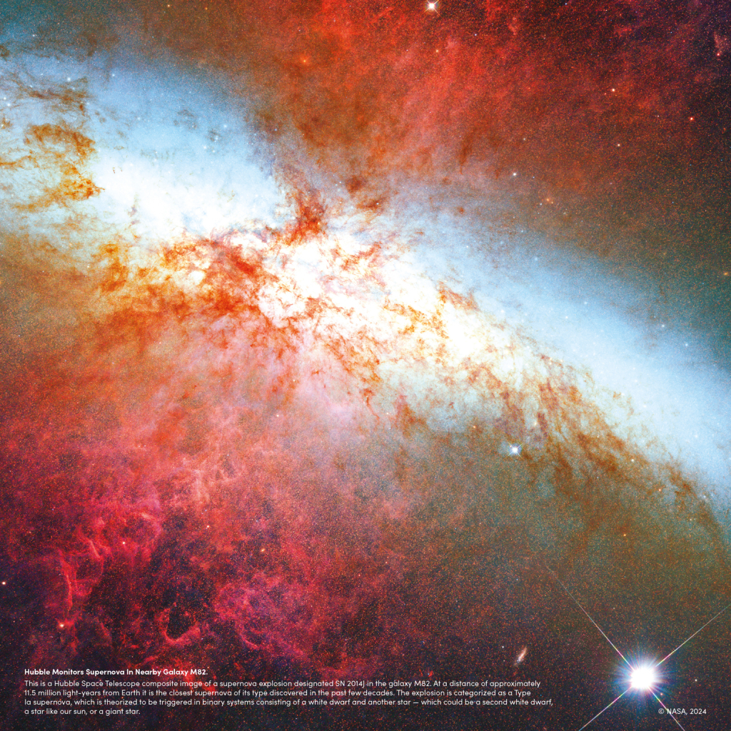 NASA 2025 - nástěnný kalendář