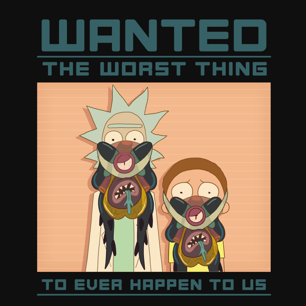 Rick a Morty 2025 - nástěnný kalendář